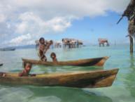Bajau Laut Children, Pulau Gaya, Semporna