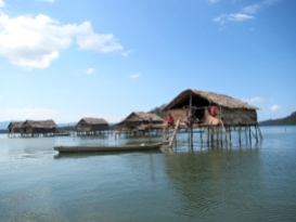 Sama Dilaut Stilt Houses, Pulau Meong, Sulawesi, Indonesia